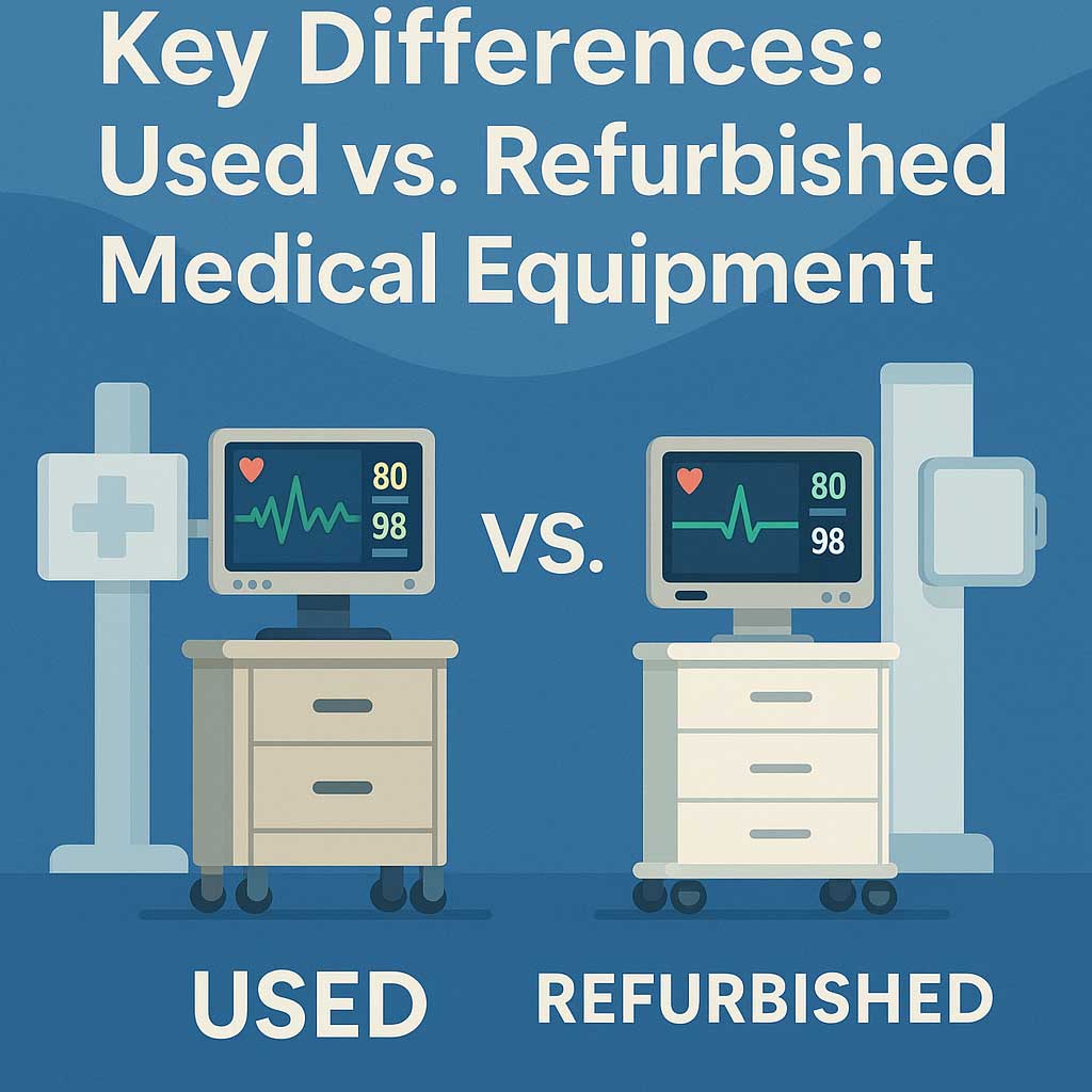 Key-Differences-Used-vs-Refurbished-Medical-Equipment